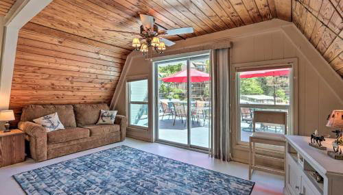 Lakefront Rocky Mount Cabin with Dock and Kayaks! - Foto 3