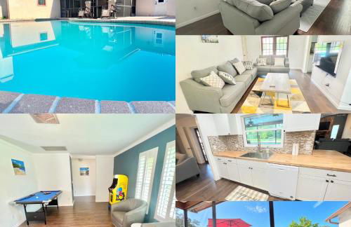 Dream Vacation Home w Heated Pool Close to Beaches Clearwater St Pete Quiet with Big Backyard - Foto 1