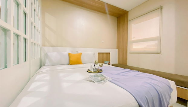 Modern Look 1Br Apartment At Atlanta Residence - Foto 4, Quarto