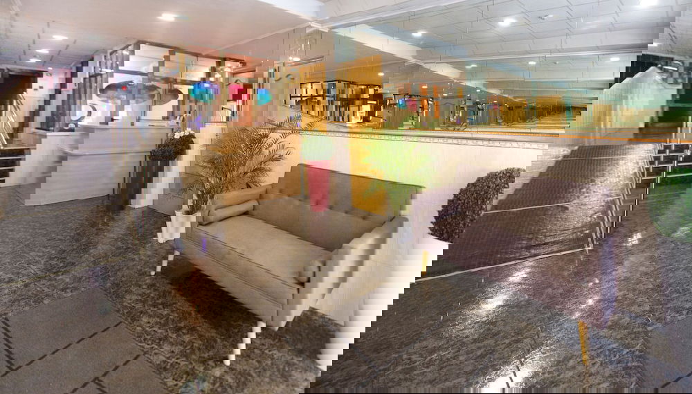 Sala de estar do lobby