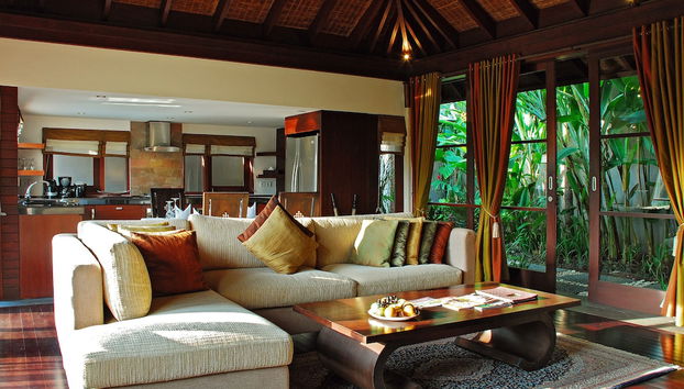 Zona de estar del vestíbulo