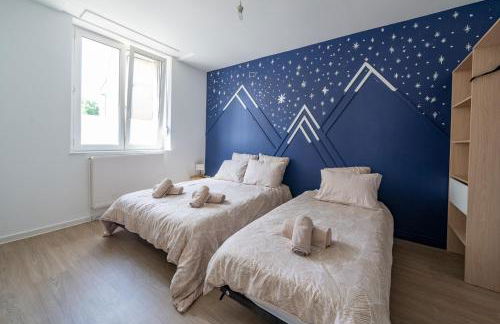 Bleu Océane - Wifi - Gare - 3 lits - Tout équipé - Foto 1