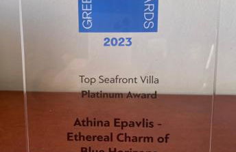 Seafront Ravdoucha Epavlis Athina Villa - Pool, Gym, Sauna, Private Parking, WiFi - Photo 64