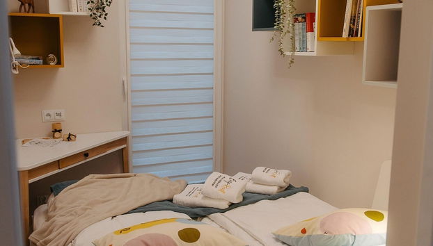 Comfortable Apartment Close to the Sea, Pobierowo - Foto 3, Habitación