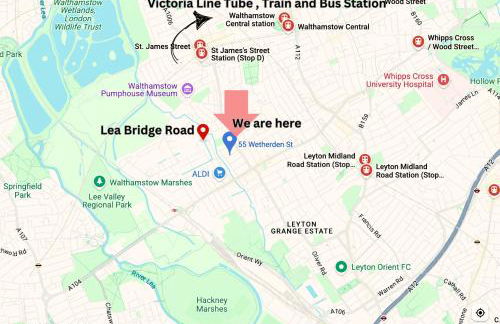 Victorian 2 Bedroom Flat, King Beds, Free WiFi, Near Shops & Transport, E17 - Foto 37