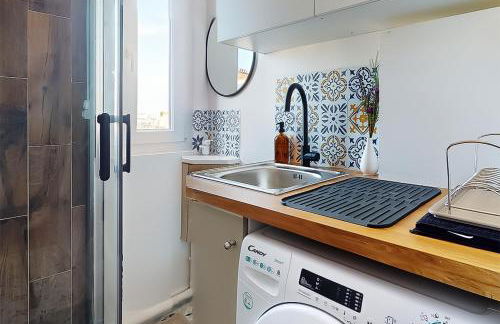 TWIN 1 & 2 - Studio-Métro Paris Disneyland-WIFI-RER A - Foto 22