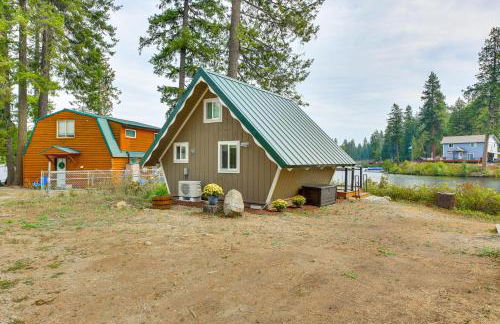 Steps to Sacheen Lake Cute Studio Cabin with Deck - Foto 28