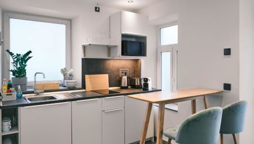 Modern und Gemütlich Augsburg Center Kongress - Foto 3, stove, dishwasher, minibar