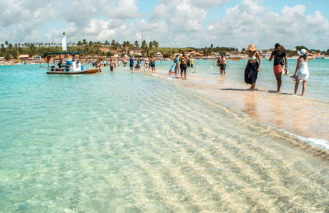 Paseo en barco por las piscinas naturales de Maragogi - Foto 6