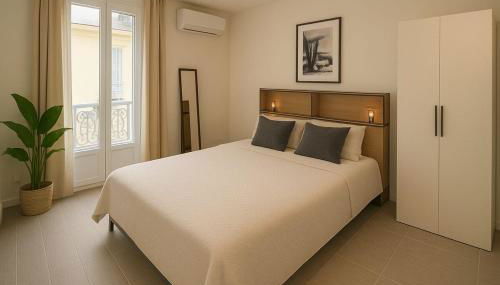 Charmant appartement 3 grandes chambres au coeur de Nice au calme absolu - Foto 5