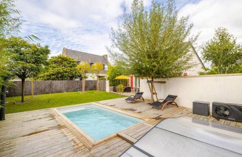 Charmante maison avec piscine chauffée - 2km des plages - Foto 39