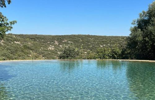 Villa 6 Pers Uzes piscine lagon et vue garrigue - Foto 3