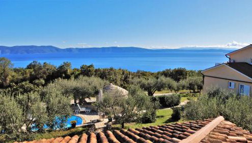 Holiday House Istria with Private pool and Sea View - Foto 4, Garden, Garden view