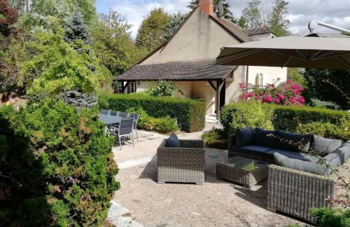 Gîte haut de gamme près de l'Abbaye de Noirlac - Séjour tout confort avec jardin et terrasses - FR-1-586-13 - Foto 35