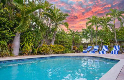 Spacious 3-Bedroom Villa with Heated Saltwater Pool and Fenced Yard in Oakland Park - Foto 66