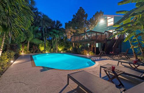 Palm Paradise - Pet Friendly Home on Siesta Key w/ Large Heated Private Pool & Outdoor Area! - Foto 56