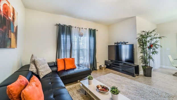 Coin salon dans le hall