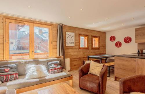 Chalet lumineux avec 4 chambres et parking à La Plagne - FR-1-351-144 - Foto 6