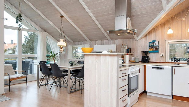 6 Person Holiday Home in Ebeltoft - Foto 5, Cocina privada