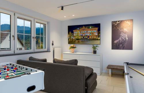 Waldklang Refugium Schwarzwald - eingezäunt - Außen-Sauna - Tischkicker - Billard - Foto 41