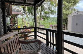 Sítio com piscina, churrasqueira, lareira, fogão à lenha, mesa de sinuca e vista para as montanhas - Foto 49