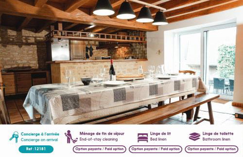 Grande maison pour 16 avec piscine et tennis - Foto 4