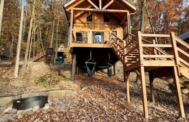 Sweet Tree Cabin with Grill Overlooking Tappan Lake in Ohio - Foto 1
