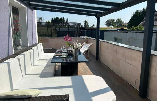 Traumwohnung 3 Zi im Grünen Retro Terrasse, Garten, Grill, Wifi - Foto 32