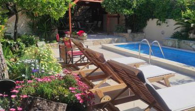 Villa Anthemida Chania - Foto 3, sunbed, Garden view