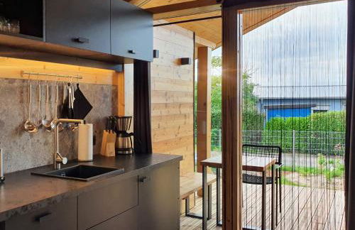 Werder Chalet -- COZYKOJE -- Ostsee Strand 150m I Sauna I eKamin I Tiny House mit Meerblick I 2 Pers und Kind I by "Meyers am Meer" - Foto 15