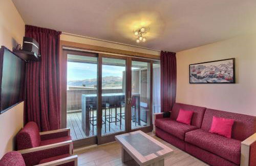 ARC 1600, LE RIDGE, Appartement 07 personnes Vue Montagne - ski aux pieds - Sauna, Hammam, Piscine, Salle de salle de sport-fitness - Foto 22