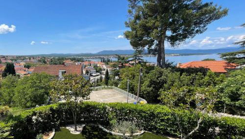 Apartment Olive Malinska - Panoramic Sea View - Foto 1, Garden, Garden view