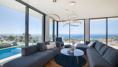 200m NEW Villa E with priv/heated pool, ocean view. - Foto 4, sunbed