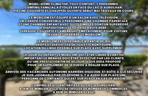 Mobil-home climatisé avec piscine - Foto 16