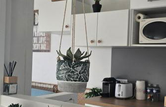 Studio 2 personnes Vue Mer Climatisé Linge Maison - Foto 7