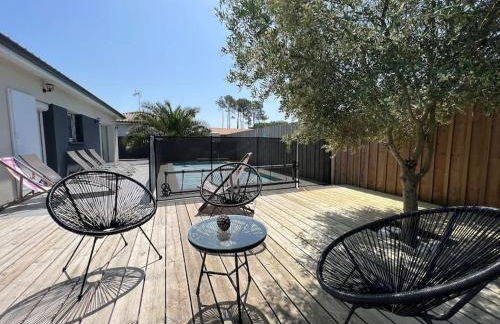 Climatisation, Piscine chauffée, Pétanque, Calme sur le Bassin d'Arcachon - Photo 4