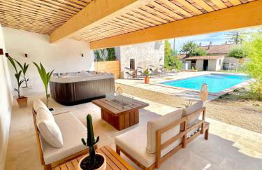 Studio avec jacuzzi et piscine - Foto 14