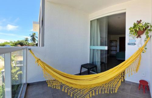 MSFlats Paripueira praia varanda c rede cozinha Wifi Ar split - Foto 28