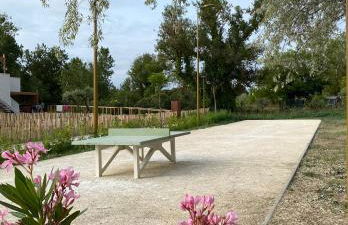 T2 climatise 4 pers avec terrasse vue campagne piscine et parking V0773 - Foto 11