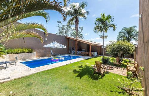 Atibaia com piscina, churrasqueira, sinuca, pingpong - Foto 40