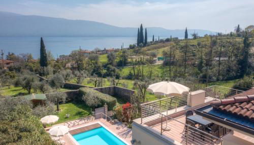 Villa Oleandri, con Piscina privata e Vista Lago - Foto 3, Garden view