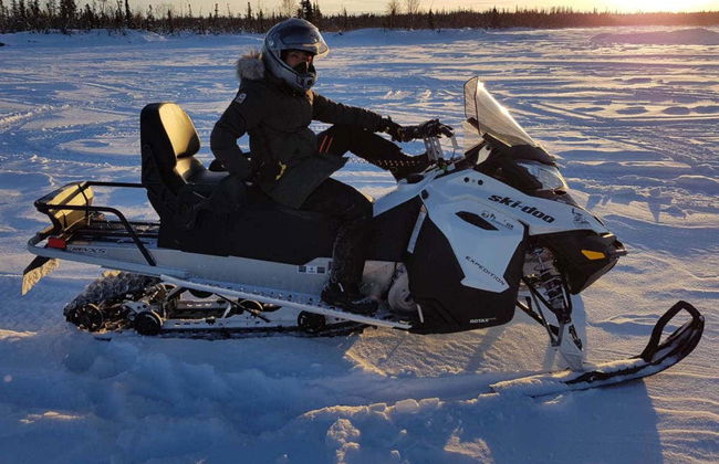 Aventura en moto de nieve - Foto 2