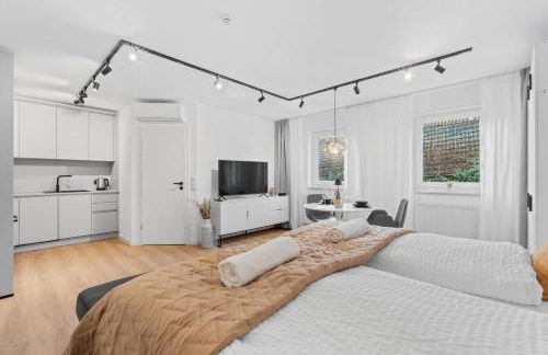 1-2 Personen - Fahrradgarage - Küche - Zentrum - WLAN - Klima - Foto 3