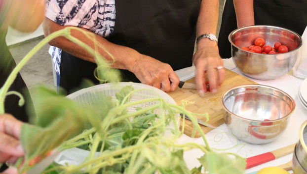 Preparando os ingredientes