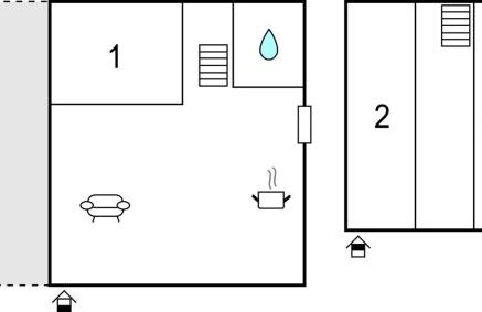 2 Bedroom Beautiful Home In Ulrichstein - Foto 27