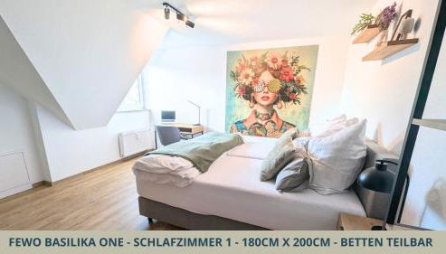 Basilika One, FEWO für bis zu 6 Pers mit 2 Schlafzi, Balkon und Tiefgaragenstellplatz - Foto 3