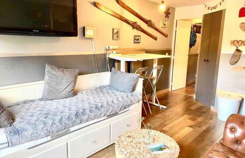 Penthouse Apartment 28m² in Avoriaz right next to 3 ski lifts, lake view - Foto 11