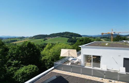 Exklusives Penthouse mit Whirlpool, Panoramaterrasse, Kino & Tischfußball für bis zu 8 Personen - Foto 29