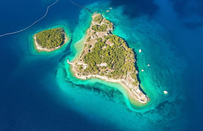 Souda Bay View Large Private Pool Walk to Beach Sea Views A C Wifi - 2119 - Foto 34