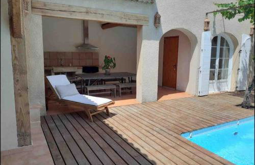 Mas Provençal 8 pers climatisé, 3 chambres avec salles de bains, piscine privée - Foto 7